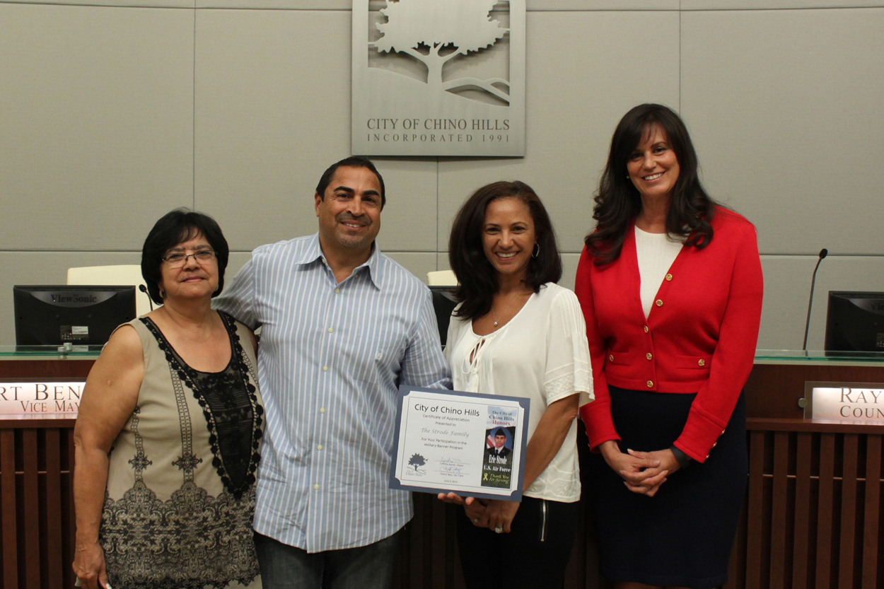 Strode Family Military Banner